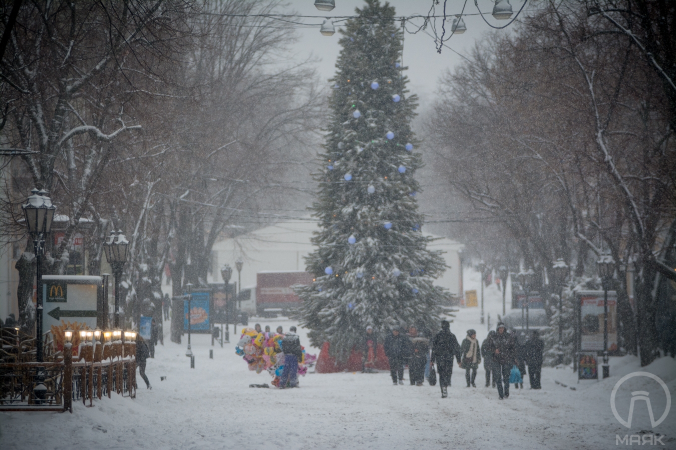 Снег в Одессе 2016 (20)
