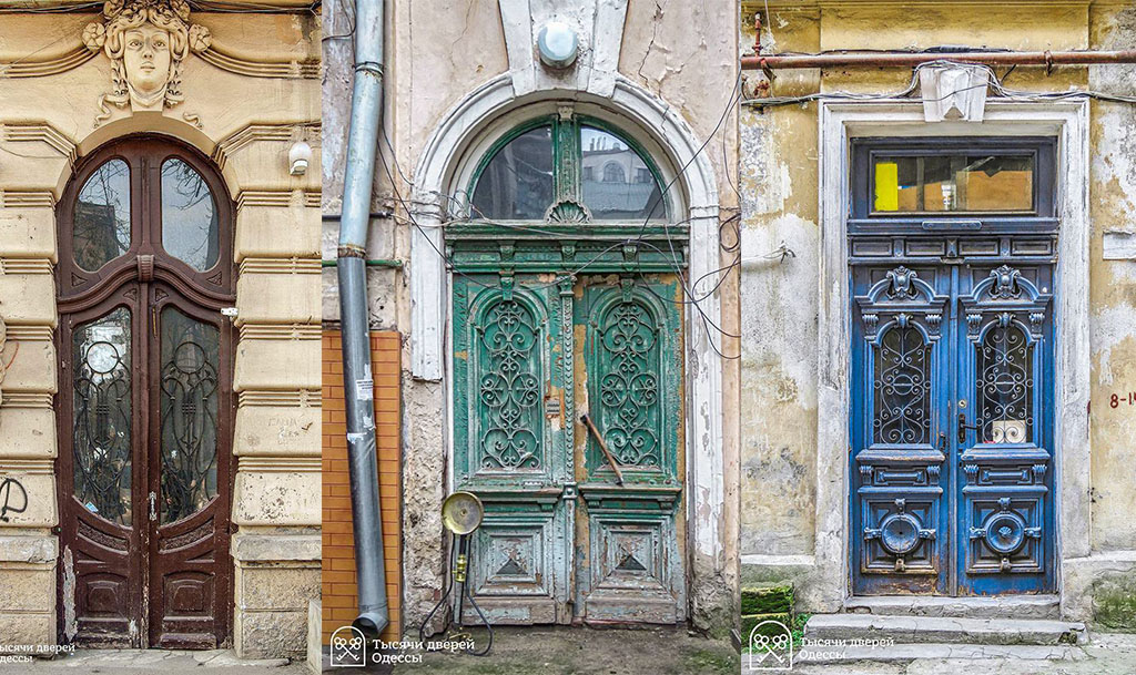 Фото — проект «Тысячи дверей Одессы» в Фейсбуке