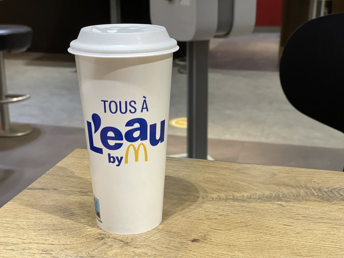 Во Франции McDonald’s продает воду из-под крана