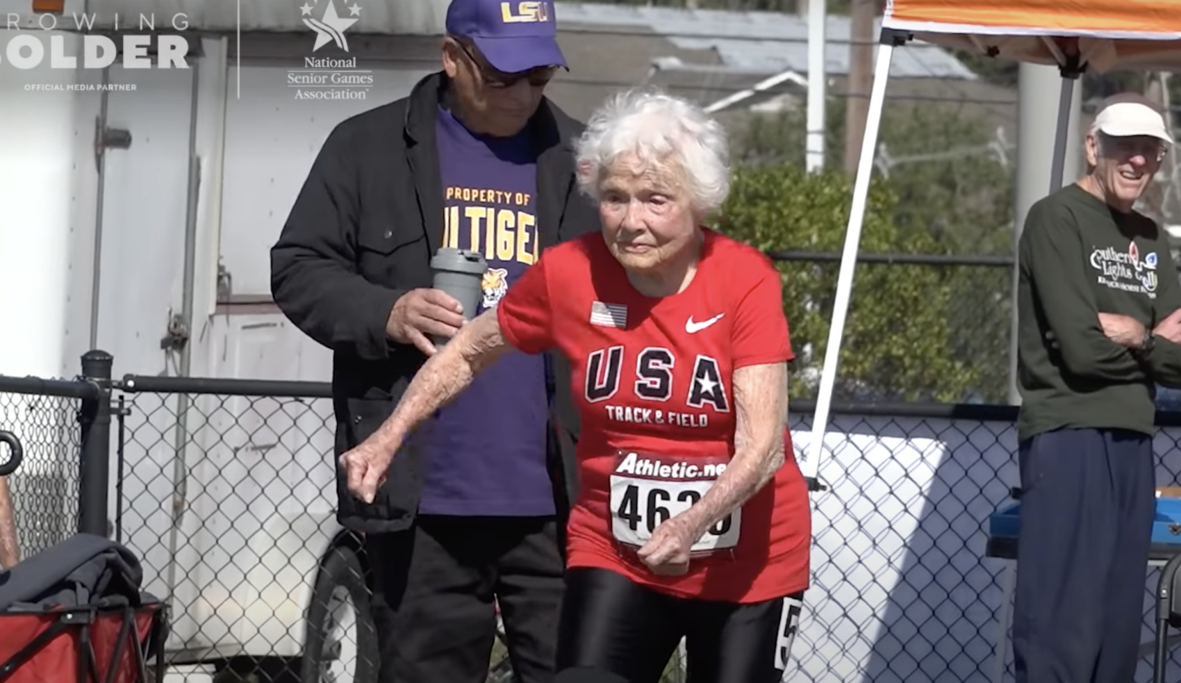 105-летняя американка поставила мировой рекорд по бегу