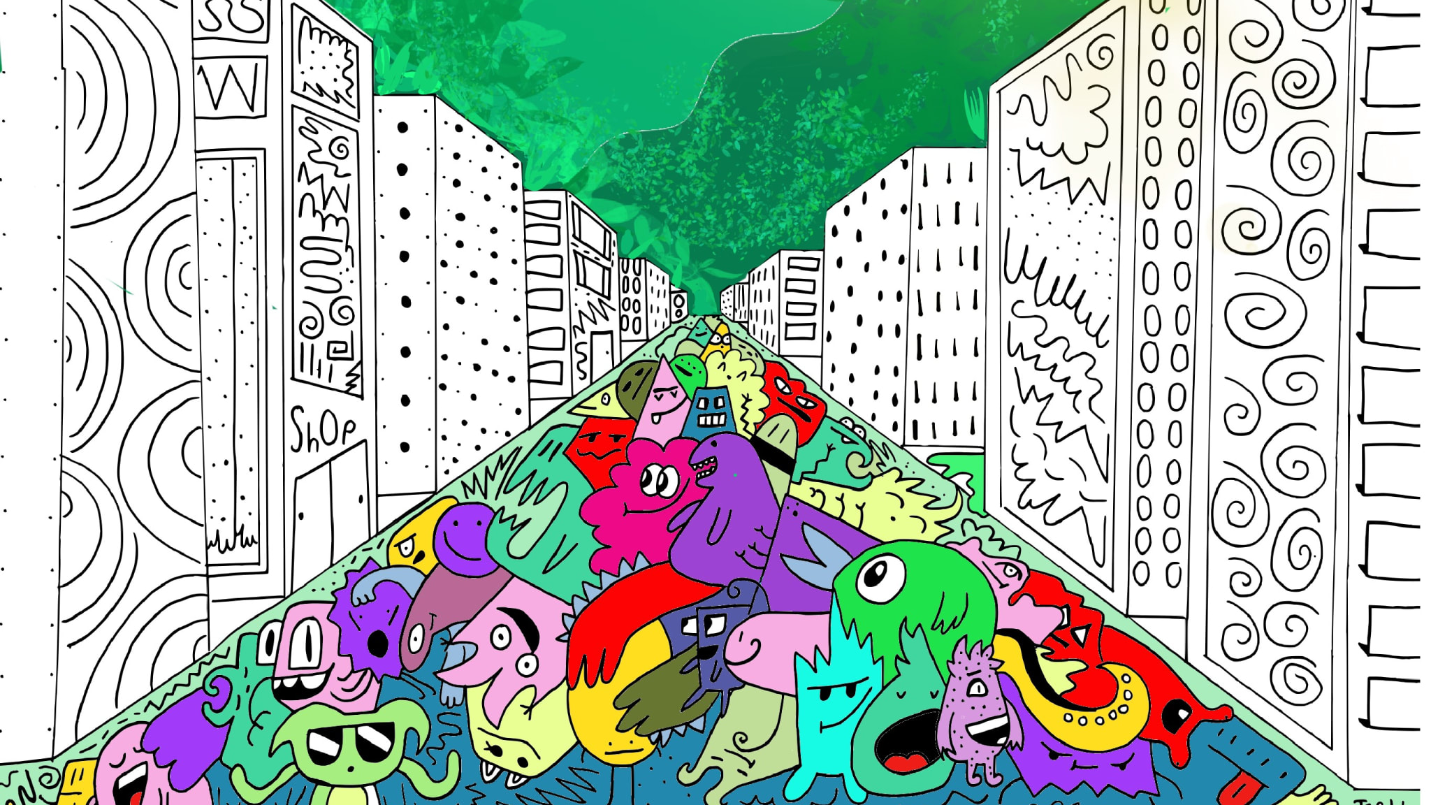 Nike заключил контракт с 12-летним иллюстратором из Британии