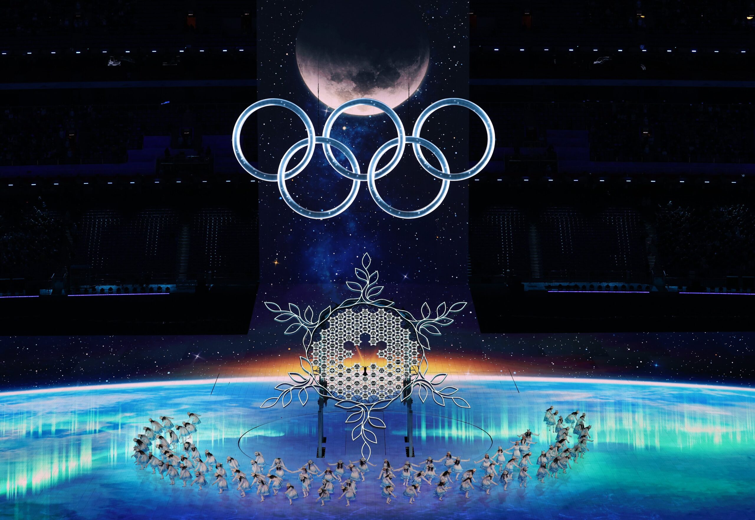Церемония открытия зимних Олимпийских игр в «Птичьем гнезде». Только фото