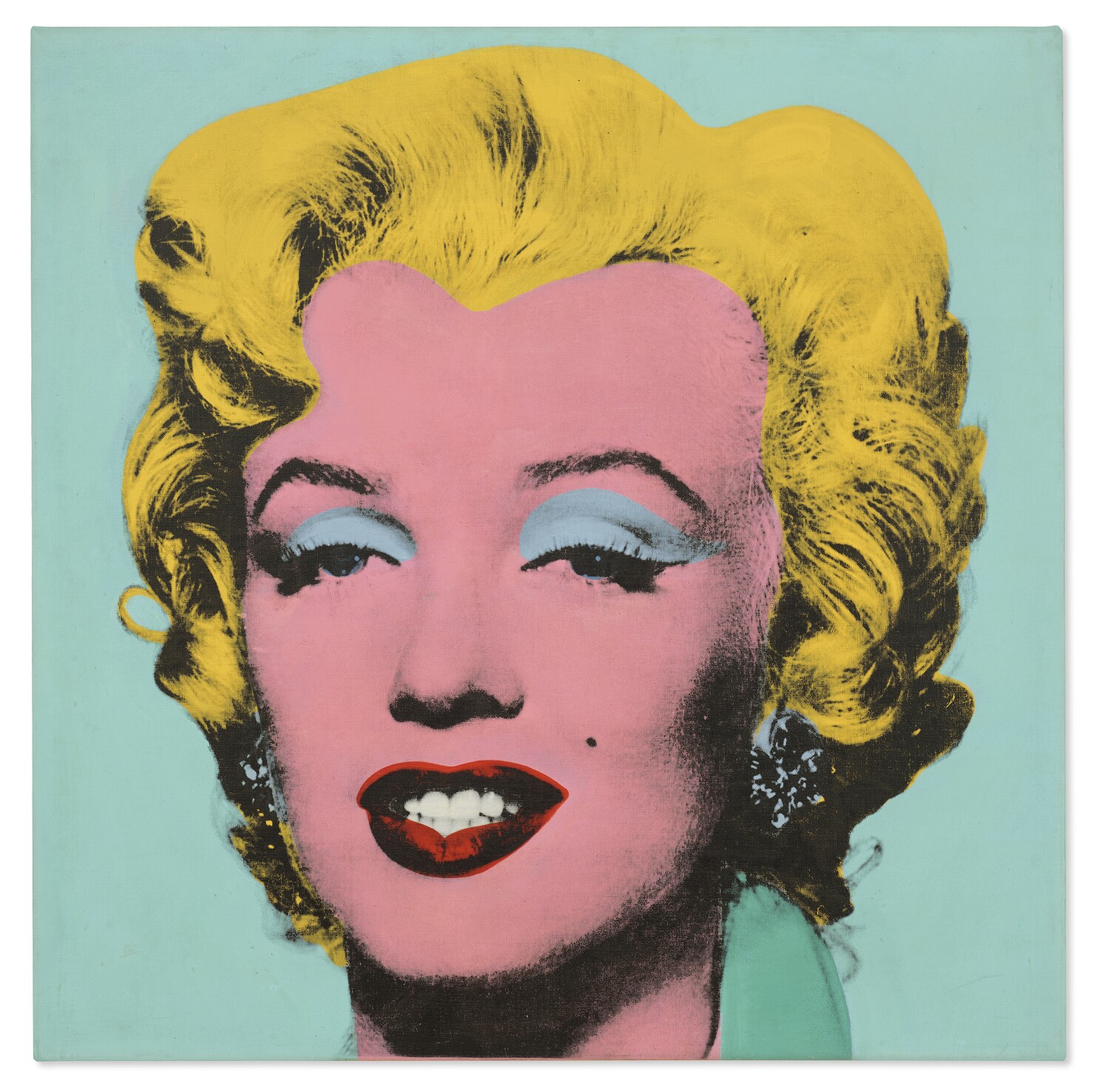Shot Sage Blue Marilyn — Andy Warhol.