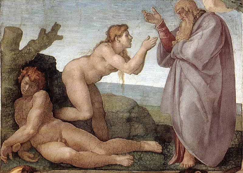 «Створення Єви» (1511) — Мікеланджело Буонарроті.
